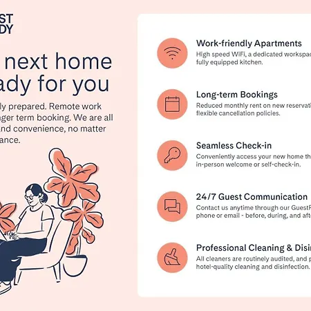 Guestready - Modern Botanical Respite Apartamento *